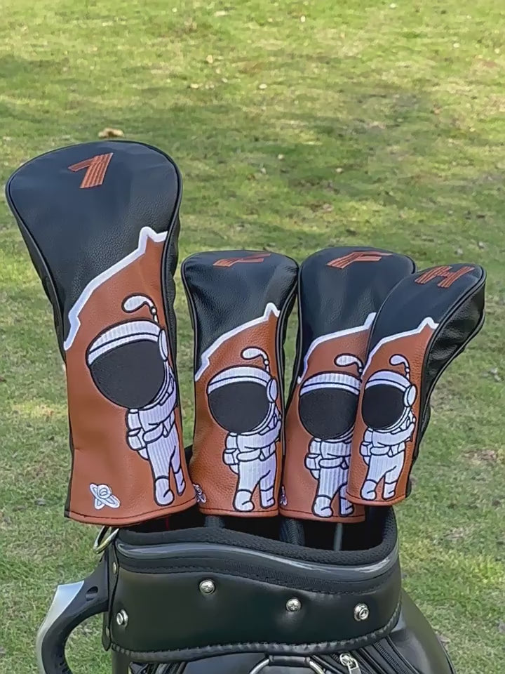 Astronaut Themed Creative Golf Club Head Covers
