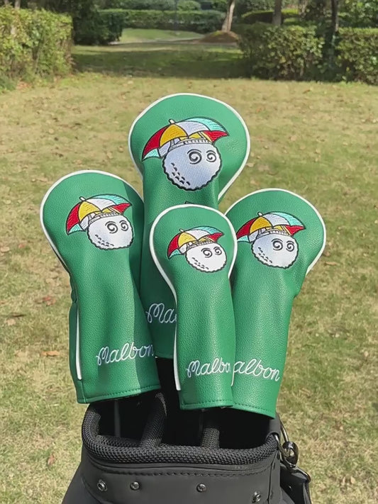 New Arrival Golf Club Head Covers - 4pcs or 1pc Golf Accessories Club Covers Set for Woods and Driver Fairway Hybrids with Interchangeable Tags