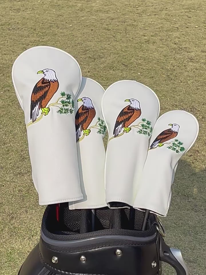Eagle Golf Club Head Covers Premium PU Leather