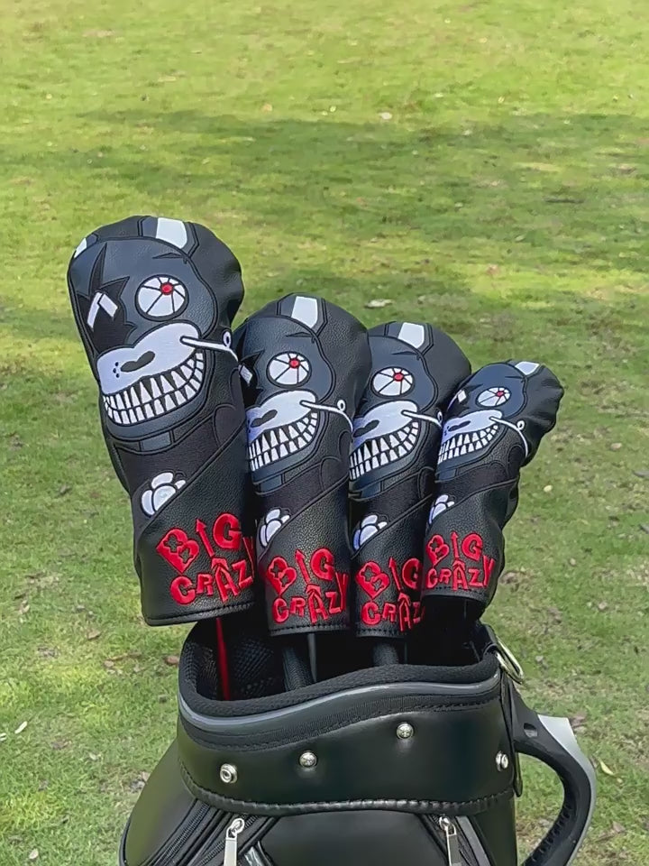 Personalized Embroidered Dog Golf Wood Club Head Covers