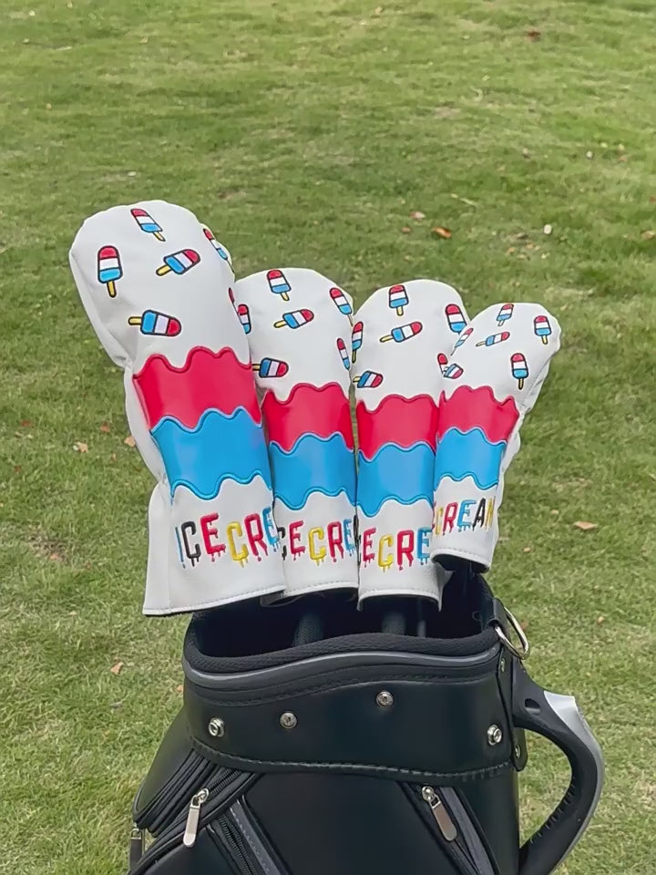 Summer Ice Cream Cute Driver Head Cover